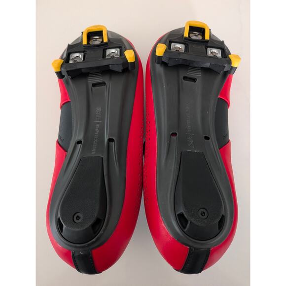 Men's Fizik Infinito R1 Bike Shoes Red US 9.5 EU 42.5  Shimano SM-SM11 Cleats - Picture 7 of 11